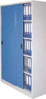 Huvema BLUE-LINE Kantoor en magazijnkast BL 4SH, 1200x400x1950 OC - K6520 - K6520