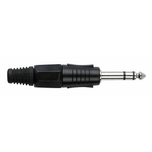 DAP 6,3mm Jackplug stereo zwart