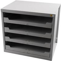 Allit 455805 Behuizing voor ladesysteem EuroPlus Depot M (b x h x d) 380 x 465 x 505 mm Grijs 1 stuk(s)