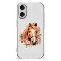 TPU Hoesje voor iPhone 16 Paard