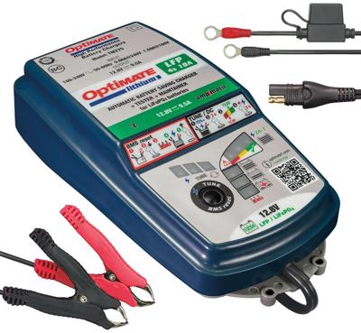 TecMATE Acculader "optimate lithium 4s 10a".