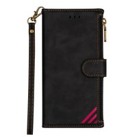 iPhone XS Max hoesje - Bookcase - Patroon - Pasjeshouder - Portemonnee - Kunstleer - Zwart