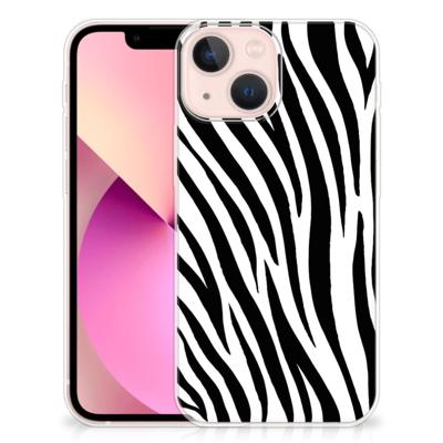 iPhone 13 mini | TPU Hoesje | Zebra