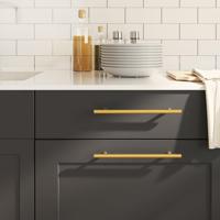 VidaXL Handvatten 5 st 192 mm roestvrij staal goudkleurig
