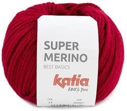 Katia Super Merino 023 Robijn