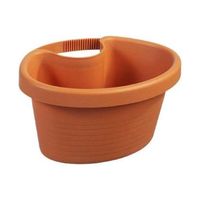 FEDEC Hangende Regenpijp bloempot - 23 x 15 cm - Set van 3