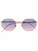 VALENTINO GARAVANI EYEWEAR lunettes de soleil VA2040 VLOGO - Or