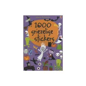 Usborne stickerboek 1000 griezelige stickers