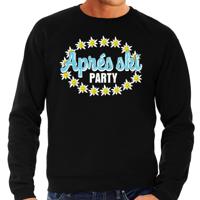 Apres ski sweater heren - Edelweiss - zwart - apres ski party - snowboarden - wintersport Apres ski sweater heren - Edelweiss - zwart - apres ski party - snowboarden - wintersport