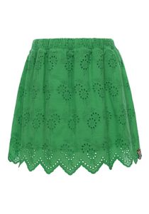 LOOXS Little Meisjes rok broderie - Clover groen