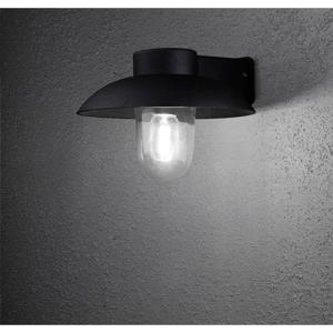 Konstsmide Mani 415-750 Buitenlamp (wand) Spaarlamp, LED E27 60 W Zwart