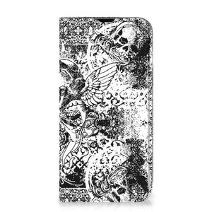 Mobiel BookCase iPhone 14 Skulls Angel