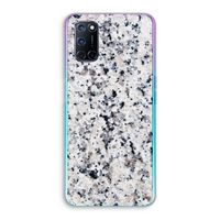 Gespikkelde marmer: Oppo A72 Transparant Hoesje