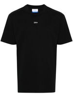 Off-White t-shirt en coton à logo imprimé - Noir