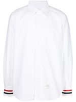 Thom Browne chemise à poignets contrastants - Blanc - thumbnail