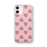 Ondersteboven verliefd: iPhone 12 mini Transparant Hoesje