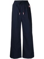 BAPY BY *A BATHING APE® pantalon de jogging ample à patch logo - Bleu