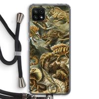 Haeckel Lacertilia: Samsung Galaxy A22 5G Transparant Hoesje met koord