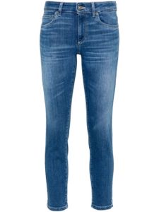 DONDUP jean skinny Rose à taille mi-haute - Bleu