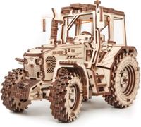 Eco Wood 3D Houten Puzzel Tractor B82 Modelbouw Knutselen