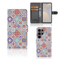Samsung Galaxy S25 Ultra | Bookcase | Tiles Color