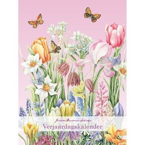 Janneke Brinkman Verjaardagskalender voorjaarsbloemen