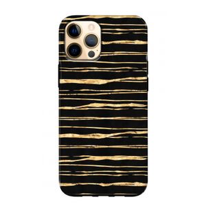 Gouden strepen: iPhone 12 Pro Max Tough Case