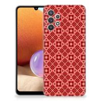 Samsung Galaxy A32 4G | A32 5G Enterprise Editie | TPU bumper | Batik Rood