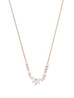 Anita Ko collier Grace en or rose 18ct serti de diamants - thumbnail