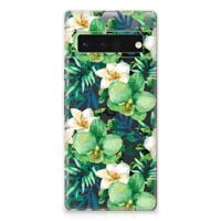 Google Pixel 6 Pro | TPU Case | Orchidee Groen