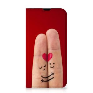 iPhone 13 Pro Hippe Standcase Liefde - Origineel Romantisch Cadeau