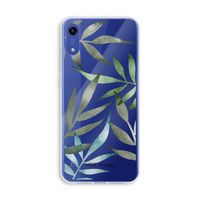 Tropical watercolor leaves: Honor Play 8A Transparant Hoesje