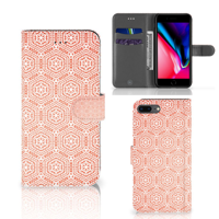 Apple iPhone 7 Plus | 8 Plus | Telefoon Hoesje | Pattern Orange