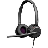 EPOS IMPACT 460T On Ear headset Kabel Stereo Zwart Telefoon