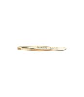 Erbe Solingen pincet verguld gebogen 8cm (erbe92314)