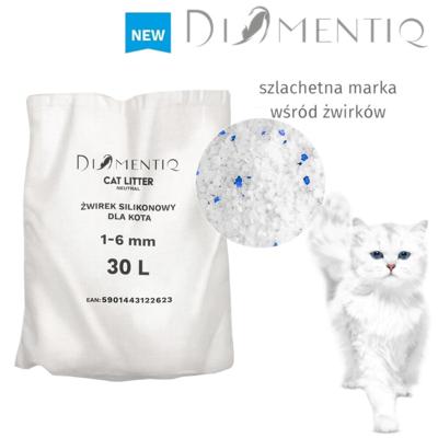 DIAMENTIQ Neutral - Kattenbakvulling - 30 l