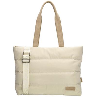 Zebra Trends Puffer Shopper/Laptoptas 15&apos;&apos; Elske Cream
