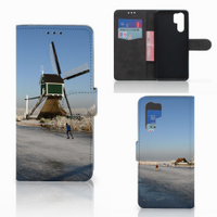 Huawei P30 Pro Flip Cover Schaatsers