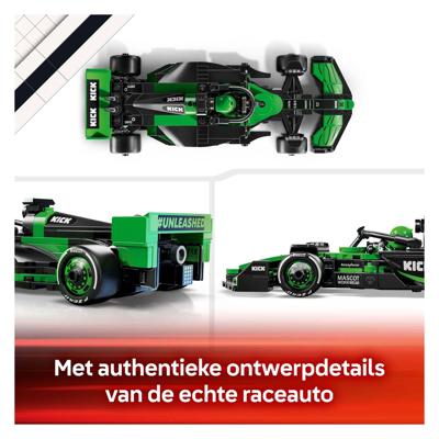 LEGO speed champions 77247 kick sauber f1 team c44 racewagen