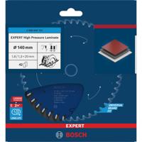 Bosch Professional Cirkelzaagblad EXPERT High Pressure Laminate | Ø 140 x 1,8 x 20mm 42T - 2608644131