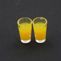 3 paar 1:12 miniatuur Doll House accessoires kunststof Mini Cup model (Juice Cup)