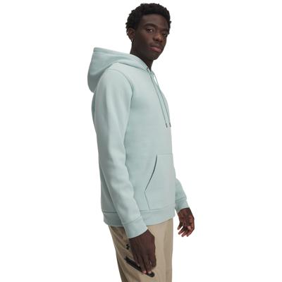 Under Armour Essential Fleece Hoodie Lichtblauw Wit Under Armour Essential Fleece Hoodie Lichtblauw Wit