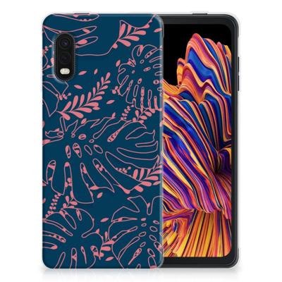 Samsung Xcover Pro | TPU Case | Palm Leaves