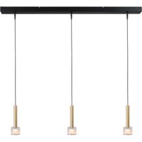 Masterlight 3-lichts hanglampFabro led - mat goud - 2991-05-02-100-3