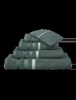 Vandyck Vandyck Prestige Lines washandje 16x22 Forest Green