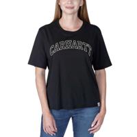 Carhartt Lightweight SS Graphic Zwart T-Shirt Dames