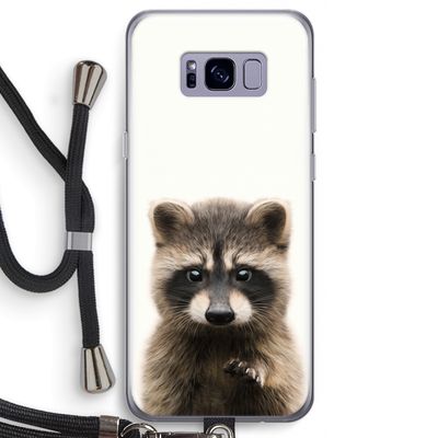 Rocco: Samsung Galaxy S8 Transparant Hoesje met koord