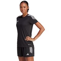 adidas Tiro 23 Club Training Shirt Dames - Opruiming - Kleding - Black - maat XXS