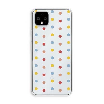Bollen: Pixel 4 XL Transparant Hoesje