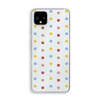 Bollen: Pixel 4 XL Transparant Hoesje